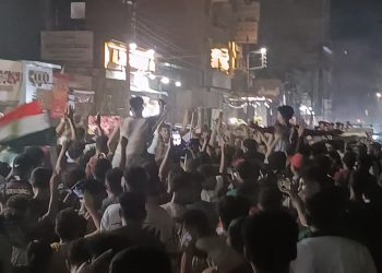 شاهد بسيون مسقط رأس محمد صلاح تحتفل بصعود مصر في كأس العالم