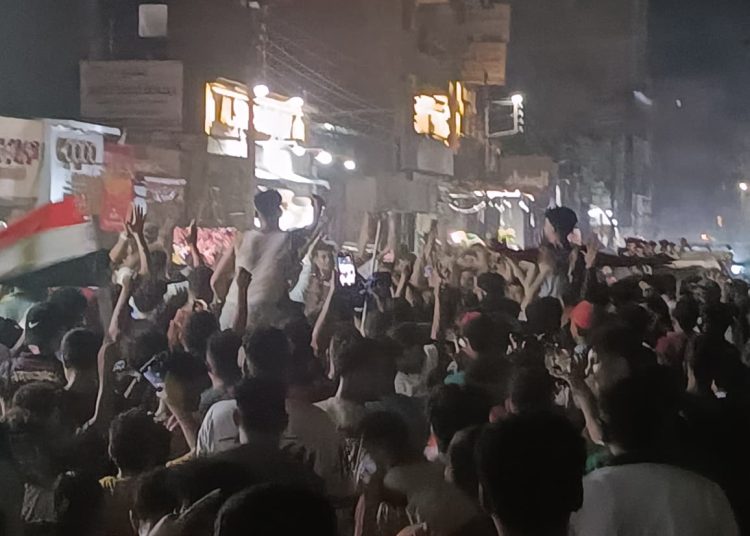 شاهد بسيون مسقط رأس محمد صلاح تحتفل بصعود مصر في كأس العالم