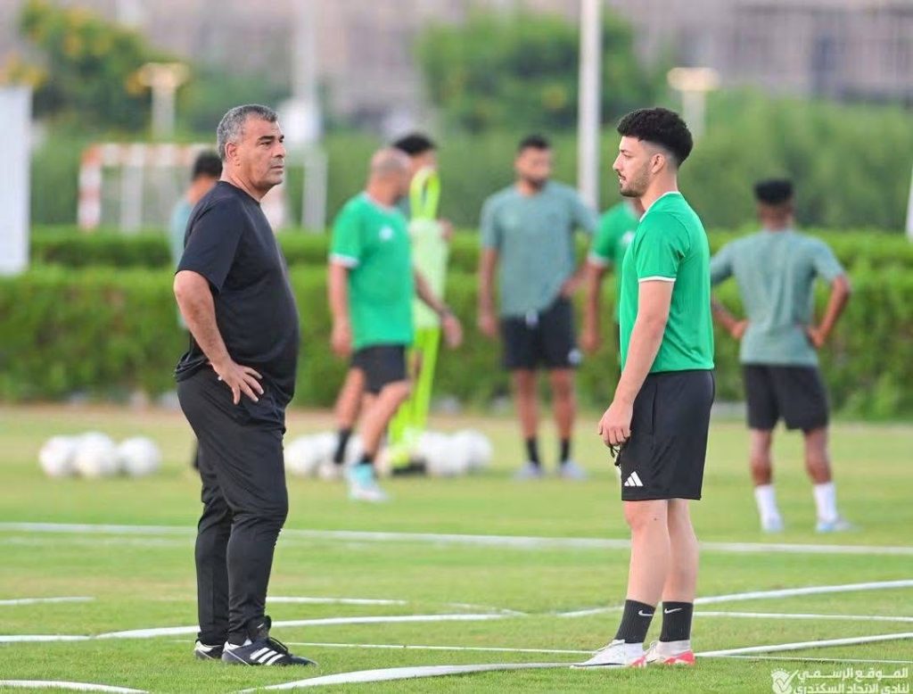حمزة الجمل يقود تدريبات الاتحاد