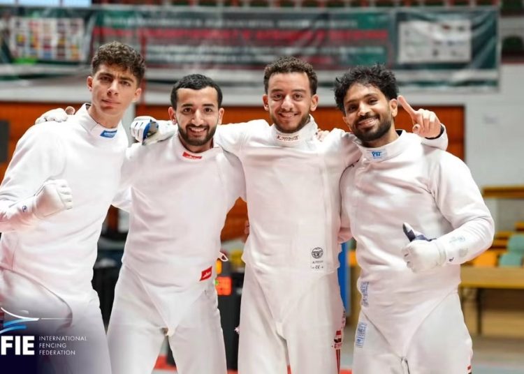 بعد انتظار دام 75 عامًا.. منتخب مصر لسيف المبارزة يحصد برونزية بطولة العالم للفرق