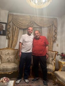 محمد عادل فتحي يستقبل محمد فيهم