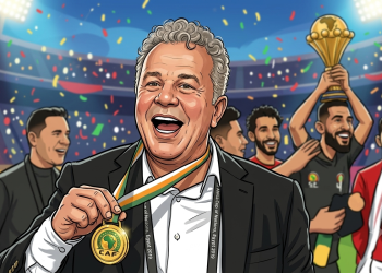 شوقي غريب قاد المنتخبالأولمبي للقب أمم إفريقيا تحت 23 عاما