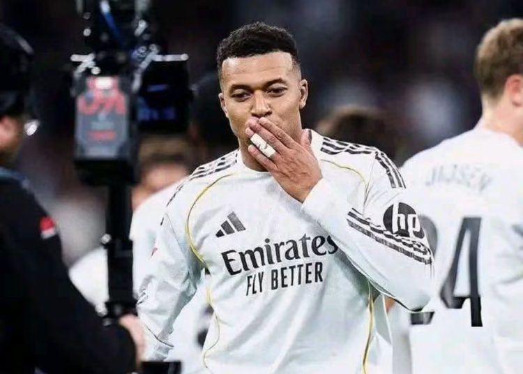 مبابي يقترب من دخول نادي الـ100 هدف مع ريال مدريد