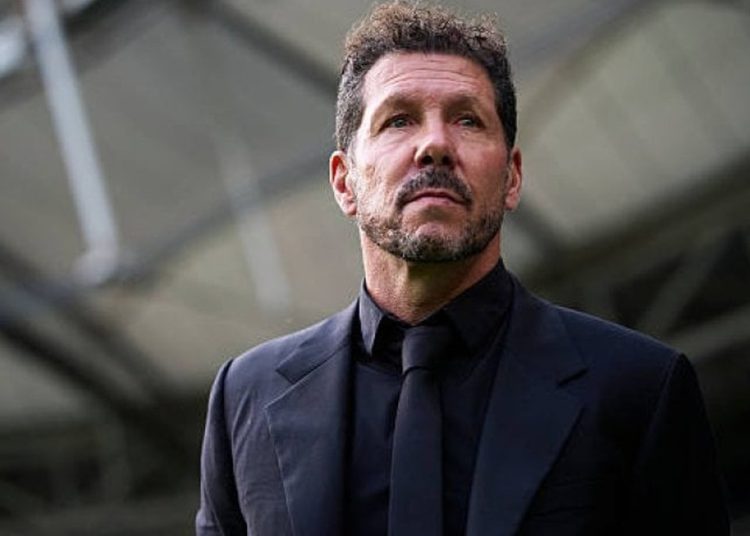 دييجو سيميوني مدرب أتلتيكو مدريد
