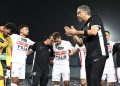 معتمد جمال مدرب الزمالك مع لاعبي الفريق