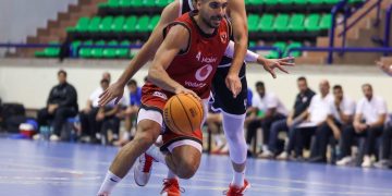 لاعب سلة الأهلي أمام الزمالك