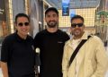 محمد أحمد سلامة يطمئن على دونجا في دبي خلال رحلة العلاج والتأهيل