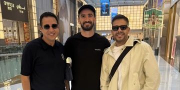 محمد أحمد سلامة يطمئن على دونجا في دبي خلال رحلة العلاج والتأهيل
