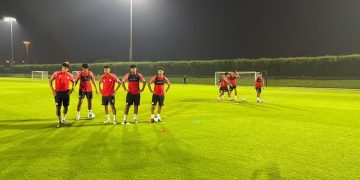 ناشئو مصر ينهون استعداداتهم لمواجهة السعودية في افتتاح كأس الخليج
