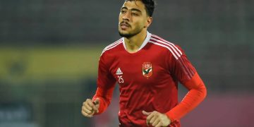 أكرم توفيق لاعب الأهلي