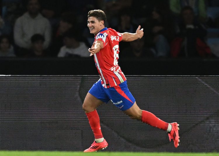 جوليان ألفاريز لاعب أتلتيكو مدريد