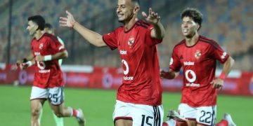 أرقام الحسين عموتة مع الأهلي قبل مواجهة مودرن سبورت في الدوري المصري