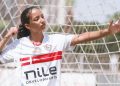 بسنت عبد الله لاعبة الزمالك للكرة النسائية