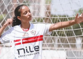 بسنت عبد الله لاعبة الزمالك للكرة النسائية