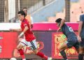 من مباراة الأهلي ومودرن سبورت