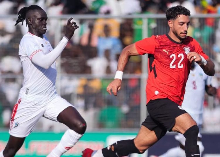 لاعب منتخب مصر