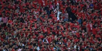 جماهير النادي الأهلي في المدرجات