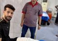 سعد ناطق يتعرض لكسر في الساق ويشن هجومًا عنيفًا على أرضية ملعب المدينة