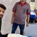 سعد ناطق يتعرض لكسر في الساق ويشن هجومًا عنيفًا على أرضية ملعب المدينة