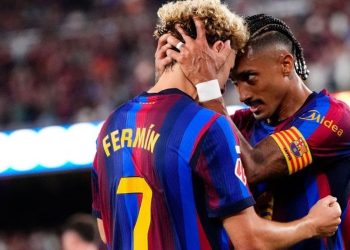 فيرمين لوبيز لاعب برشلونة