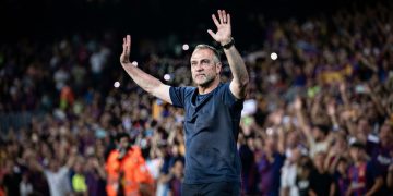 هانز فليك مدرب برشلونة