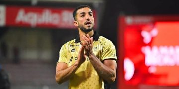 محمد عبد المنعم مدافع نيس الفرنسي