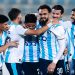 فريق بيراميدز يحتفل بهدف