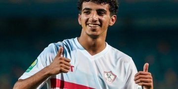 أحمد عبد الرحيم إيشو لاعب نادي الزمالك
