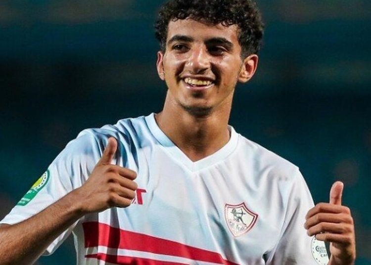أحمد عبد الرحيم إيشو لاعب نادي الزمالك