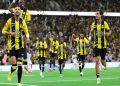احتفال لاعبي اتحاد جدة
