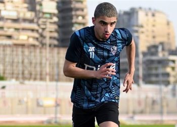 أحمد الجفالي لاعب نادي الزمالك