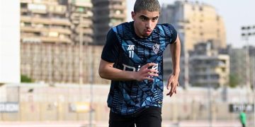 أحمد الجفالي لاعب نادي الزمالك