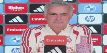 جوزيه مورينيو في المؤتمر الصحفي لريال مدريد