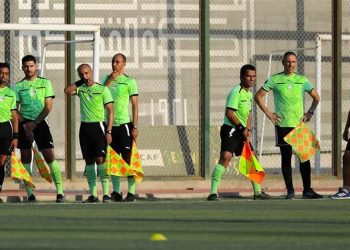 حكام مصريون قبل إدارة مباراة في كأس مصر