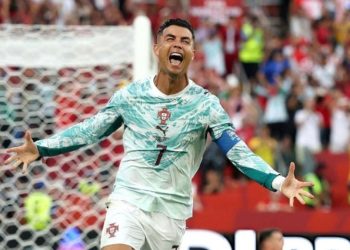 كريستيانو رونالدو لاعب منتخب البرتغال