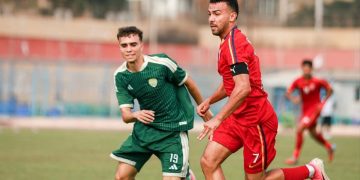لاعبو السكة الحديد أمام النصر في كأس مصر
