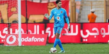 مصطفى شوبير حارس مرمى النادي الأهلي