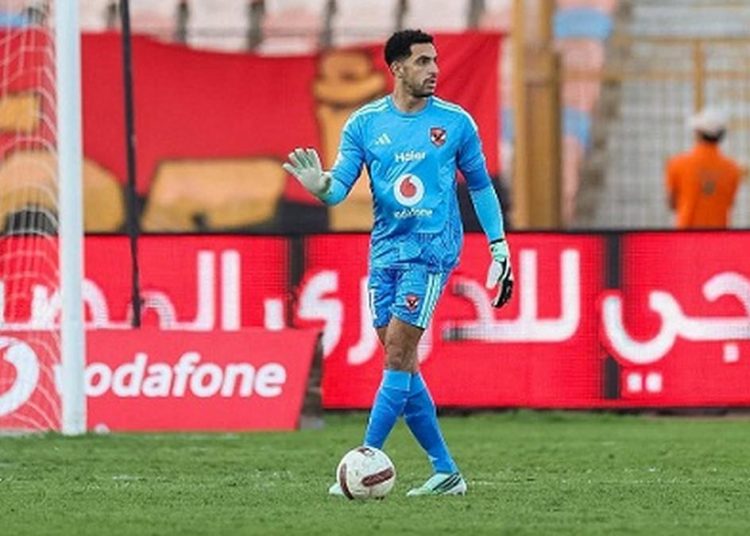 مصطفى شوبير حارس مرمى النادي الأهلي