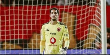 مصطفى شوبير حارس مرمى النادي الأهلي
