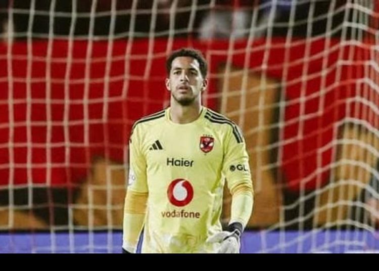 مصطفى شوبير حارس مرمى النادي الأهلي