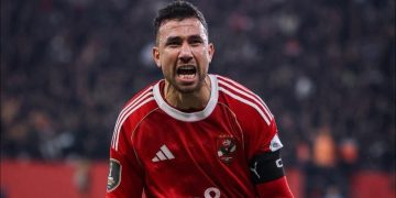 محمود حسن تريزيجيه لاعب الأهلي