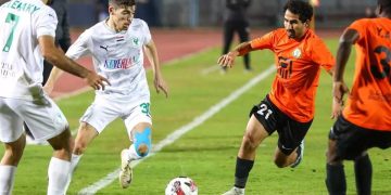 مباراة البنك الأهلي والمصري