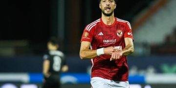 وسام أبو علي لاعب الأهلي